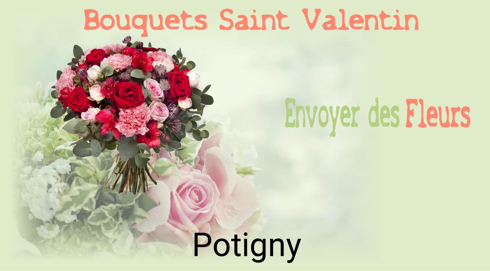 Roses de Saint-Valentin livrées à Potigny